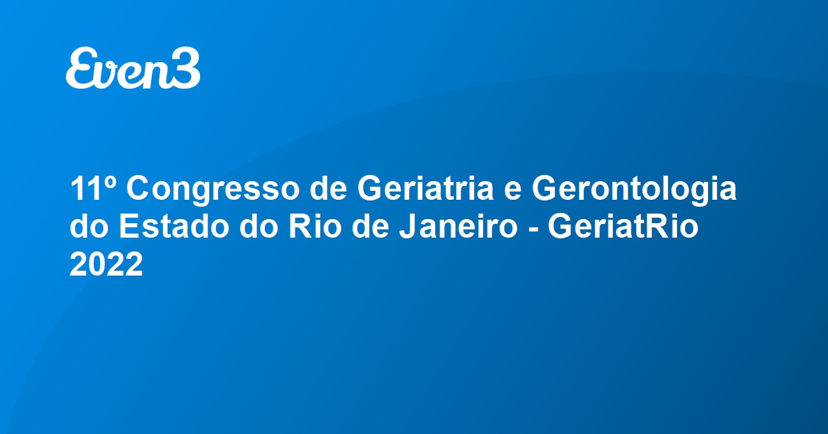 Apresentação - SBGG