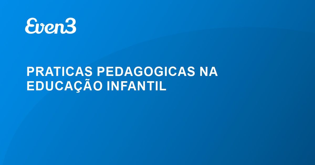 Praticas Pedagogicas Na EducaÇÃo Infantil 0465