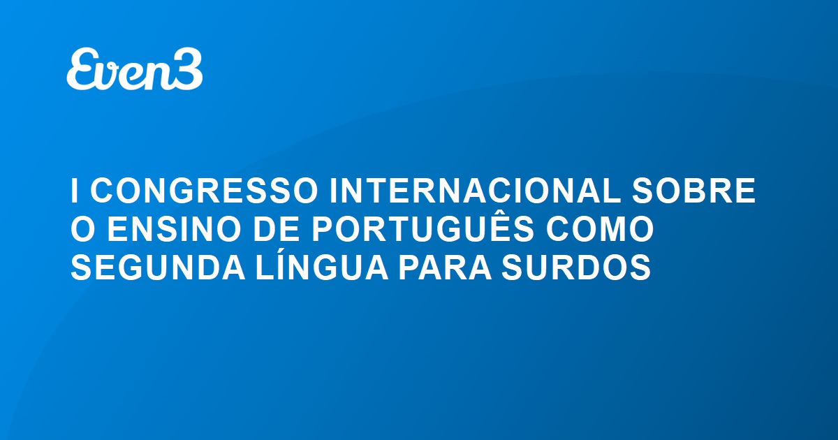 Português como segunda língua