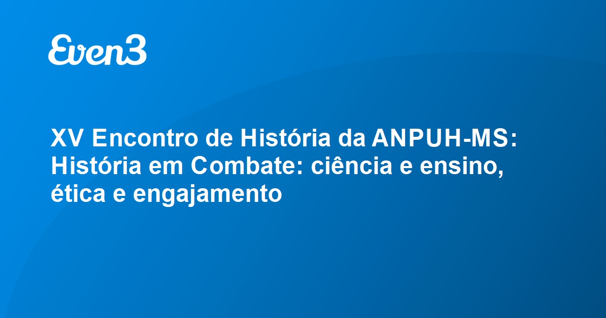 XIX Encontro de História da Anpuh-Rio - Anais eletrônicos